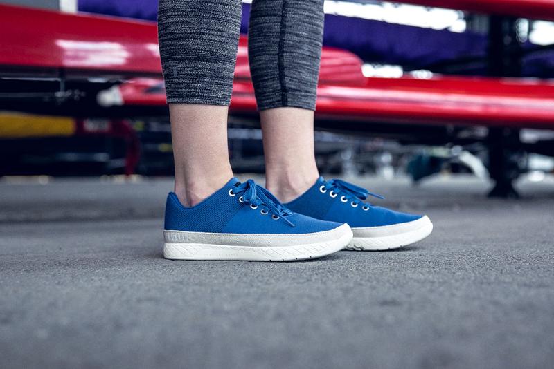 Blue Nobull Sky Canvas Women's Trainers | CA F1882D